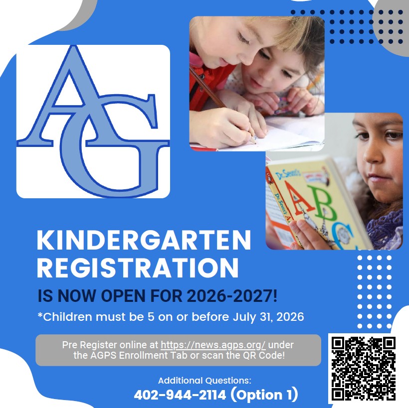 Ashland-Greenwood Public Schools - Kindergarten Registration Open